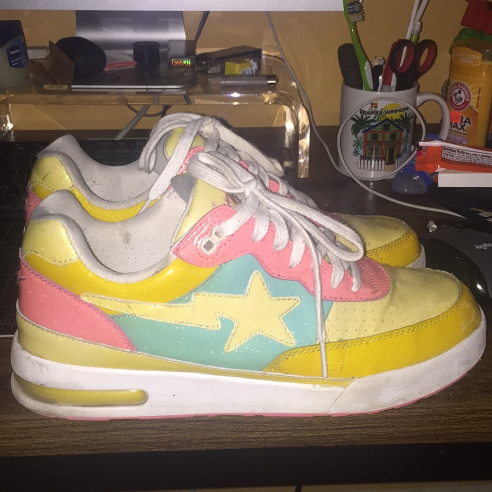 Bape Roadsta 100% authentic cotton candy colSOLD